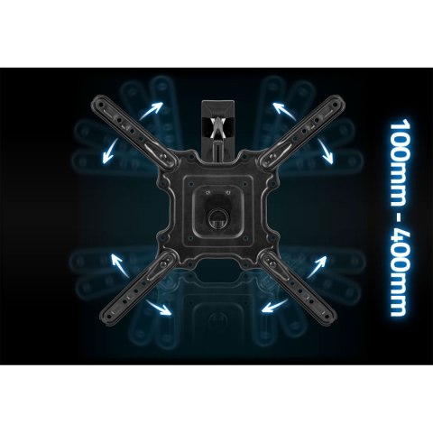 Wzmocniony Uchwyt Ścienny Humberg HM-884 – Do TV 17–56", Obrotowy, 35kg