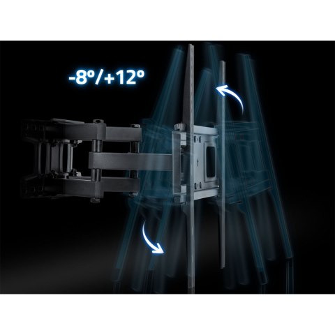 Obrotowy Uchwyt Do Telewizora Humberg HM-883 – 23–60", VESA 50x50–400x400, 45 kg