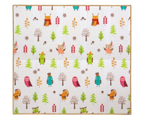 Mata Piankowa Składana Milly Mally Play Ulice Las 197x177 cm