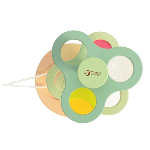 Drewniany Mikroskop Classic World 2w1 Lupa Eko Zabawka Edukacyjna