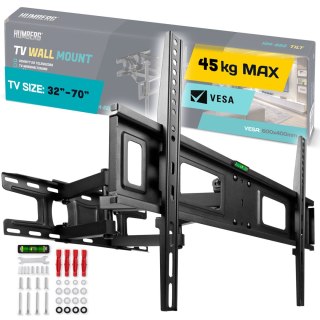 Mocny Uchwyt Do Telewizora Humberg HM-882 32–70" Obrotowy Ścienny Do 45 Kg