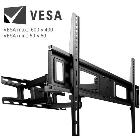 Mocny Uchwyt Do Telewizora Humberg HM-882 32–70" Obrotowy Ścienny Do 45 Kg