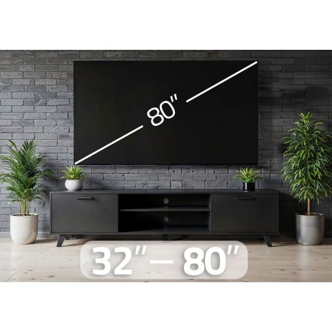 Mocny Uchwyt Do Telewizora Humberg HM-881 32–80" Obrotowy Ścienny , 70 Kg