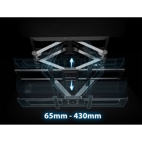 Mocny Uchwyt Do Telewizora Humberg HM-881 32–80" Obrotowy Ścienny , 70 Kg