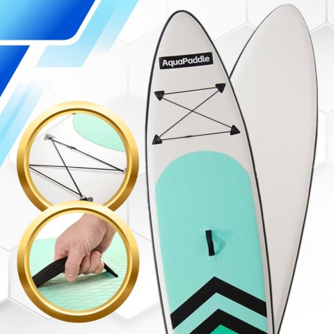 Deska SUP 320 cm AquaPaddle – Kompletny Zestaw Paddleboard, Lekka Deska SUP 320 cm AquaPaddle – Kompletny Zestaw Paddleboard, Lekka