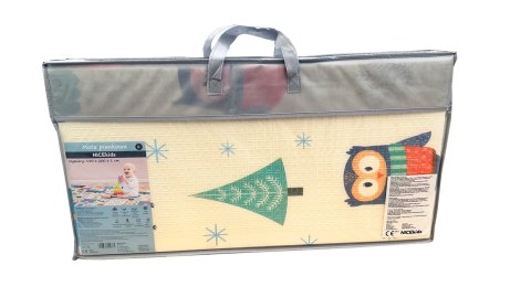 Mata Piankowa Składana Dwustronna 150x200 cm Z Torbą - Alfabet, Sowy Mata Piankowa Składana Dwustronna 150x200 cm Z Torbą - Alfabet, Sowy