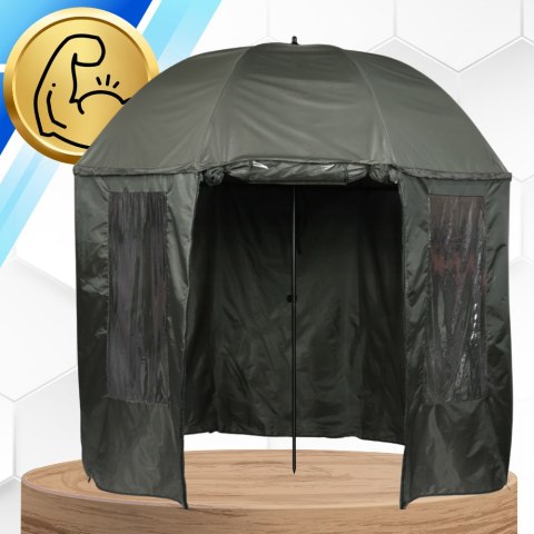 Parasol Wędkarski Namiot Z Osłoną 240 cm – Wodoodporny