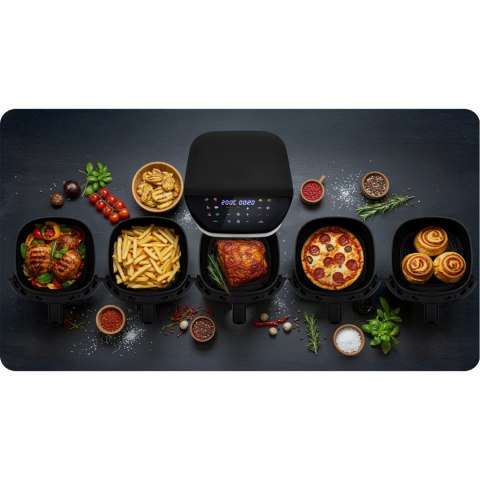 Frytkownica Beztłuszczowa Air Fryer Berdsen BD-660 Czarna – 8 L, 1700 W