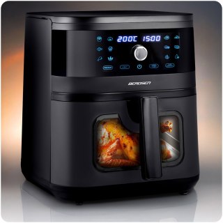 Frytkownica beztłuszczowa 8 L Air fryer Berdsen BD-661 czarna