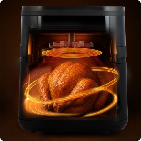 Frytkownica beztłuszczowa 8 L Air fryer Berdsen BD-661 czarna