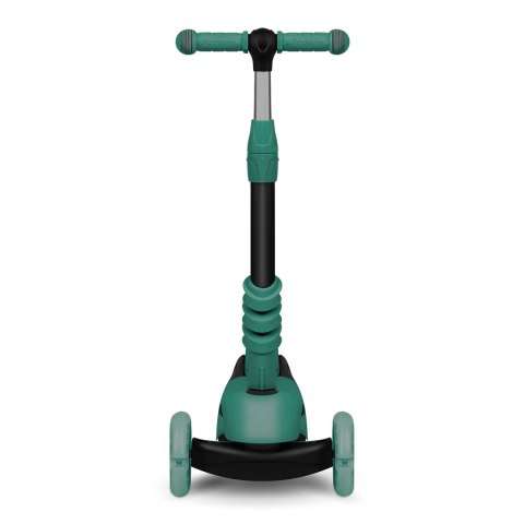 Hulajnoga Balansowa Trójkołowa 3w1 Ricokids Czarno-Zielona LED