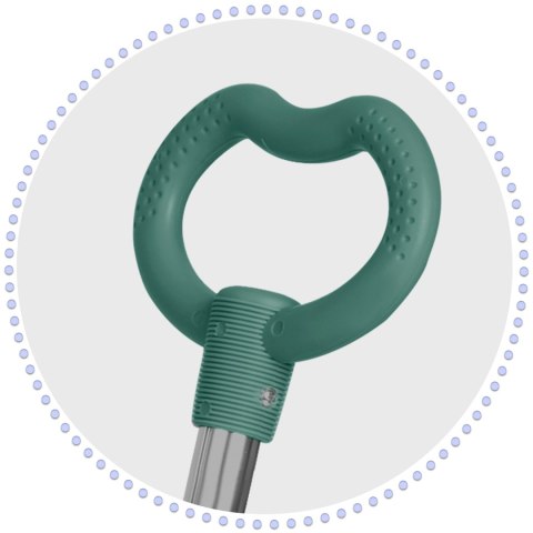 Hulajnoga Balansowa Trójkołowa 3w1 Ricokids Czarno-Zielona LED