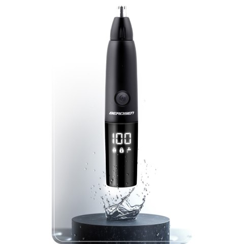 Trymer do Nosa i Uszu 3w1 Berdsen BD-269 Czarno-Szary