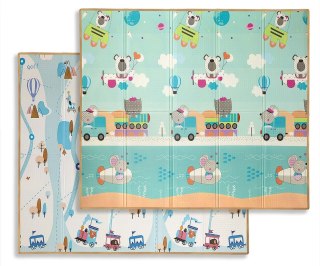 Mata Piankowa Składana Milly Mally Play Circus and Travel 197x177 cm