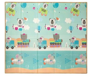 Mata Piankowa Składana Milly Mally Play Circus and Travel 197x177 cm