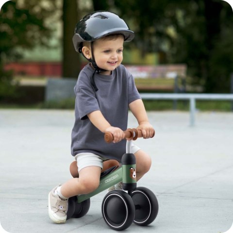 Rowerek Biegowy 12m+ Ricokids Trójkołowy Lekki, Zielony