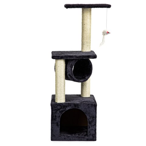 Drapak Domek Petsi 92 Cm Z Legowiskiem, Tubą I Platformami Drapak Domek Petsi 92 Cm Z Legowiskiem, Tubą I Platformami