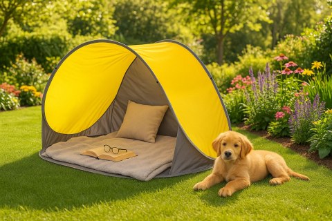 Namiot Plażowy MultiGarden – Pop-Up, Ochrona UV, Lekki, 213x121x100 cm Namiot Plażowy MultiGarden – Pop-Up, Ochrona UV, Lekki, 213x121x100 cm