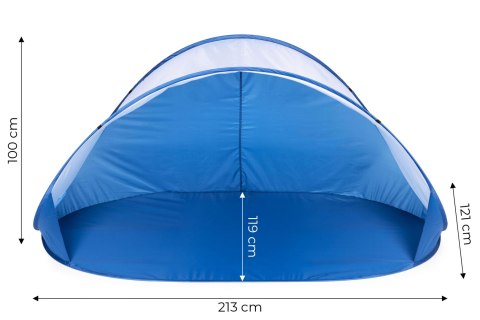 Namiot Plażowy MultiGarden – Pop-Up, Ochrona UV, Lekki, 213x121x100 cm Namiot Plażowy MultiGarden – Pop-Up, Ochrona UV, Lekki, 213x121x100 cm