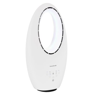 Wentylator Bezłopatkowy 60W – Pilot, Oscylacja, LED, Cichy, Nowoczesny