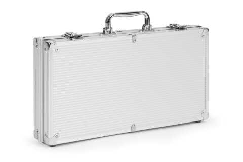 Zestaw do pokera/blackjack ModernHome – 300 żetonów, mata, walizka, kości.