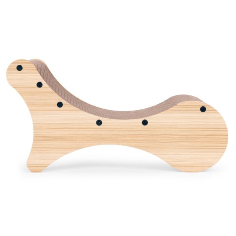 Drapak Dla Kota Petsi Leżak Tekturowy Z Ramą MDF 2w1 - 55x28x29 Cm Drapak Dla Kota Petsi Leżak Tekturowy Z Ramą MDF 2w1 - 55x28x29 Cm