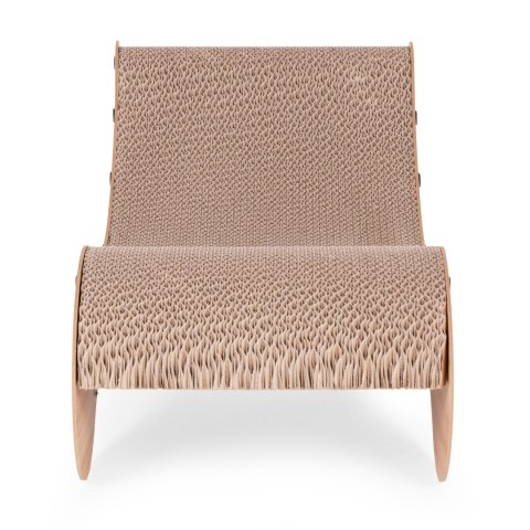 Drapak Dla Kota Petsi Leżak Tekturowy Z Ramą MDF 2w1 - 55x28x29 Cm Drapak Dla Kota Petsi Leżak Tekturowy Z Ramą MDF 2w1 - 55x28x29 Cm