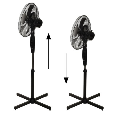 Wentylator Stojący Longwell H-067 45W - Regulacja Wysokości, 3 Tryby Pracy