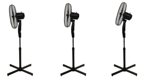 Wentylator Stojący Longwell H-067 45W - Regulacja Wysokości, 3 Tryby Pracy