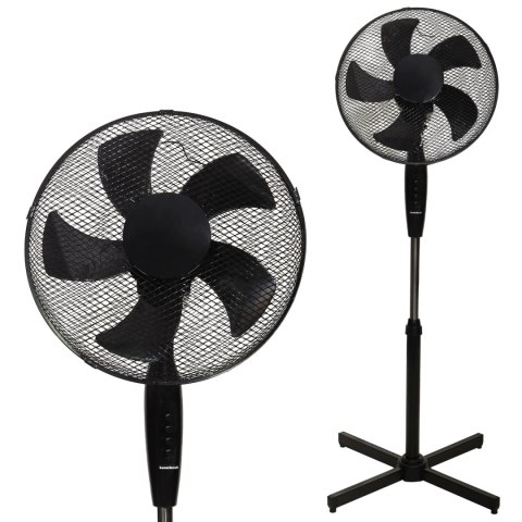 Wentylator Stojący Longwell H-067 45W - Regulacja Wysokości, 3 Tryby Pracy