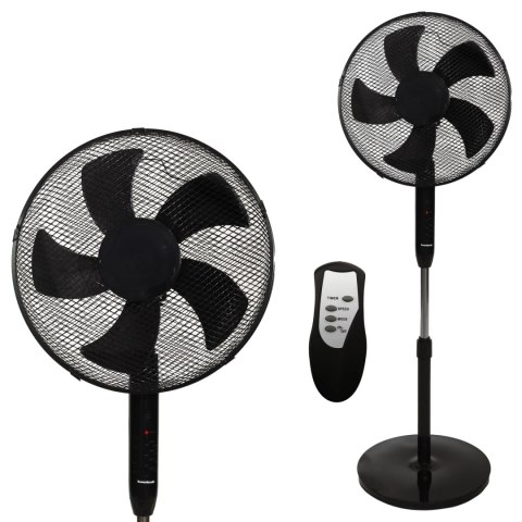 Wentylator Stojący 45W Longwell H-068 – Pilot, Timer, 3 Tryby, 5 Łopatek