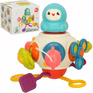 Edukacyjna Kostka Kosmiczna Sensoryczna 8w1 – Zabawka Interaktywna