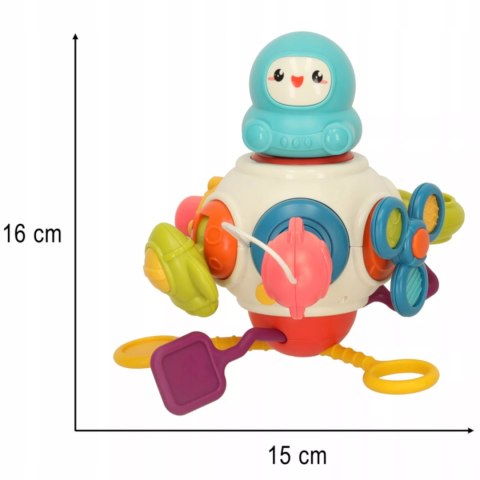 Edukacyjna Kostka Kosmiczna Sensoryczna 8w1 – Zabawka Interaktywna
