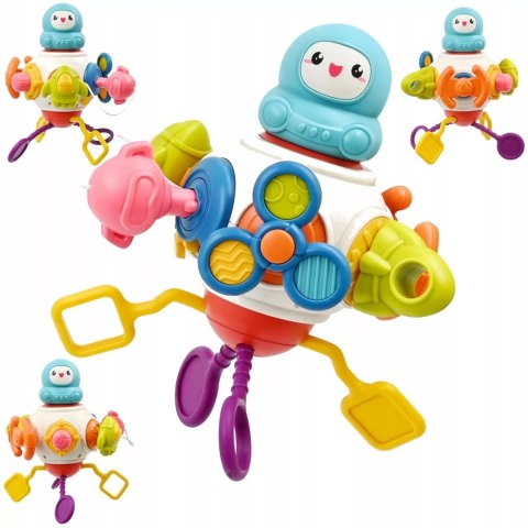 Edukacyjna Kostka Kosmiczna Sensoryczna 8w1 – Zabawka Interaktywna