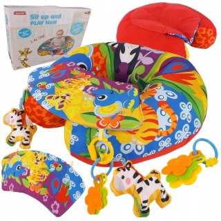 Poduszka do nauki siedzenia dla dziecka 5w1 rogal stabilizacyjny