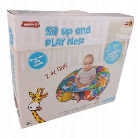 Poduszka do nauki siedzenia dla dziecka 5w1 rogal stabilizacyjny