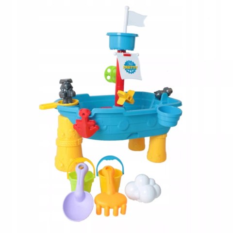 Stolik Piracki Do Wody I Piasku Zjeżdżalnia 15 Akcesoriów