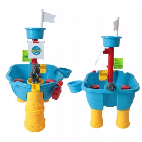 Stolik Piracki Do Wody I Piasku Zjeżdżalnia 15 Akcesoriów