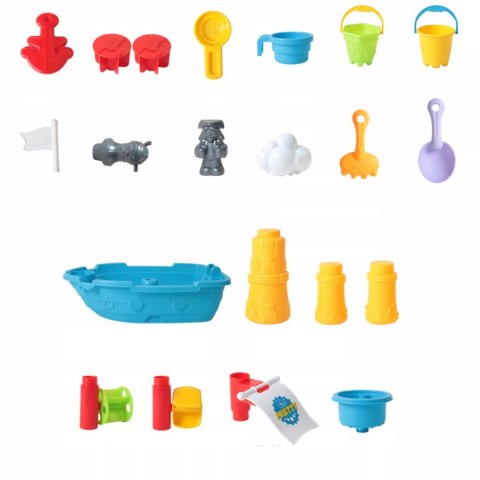 Stolik Piracki Do Wody I Piasku Zjeżdżalnia 15 Akcesoriów