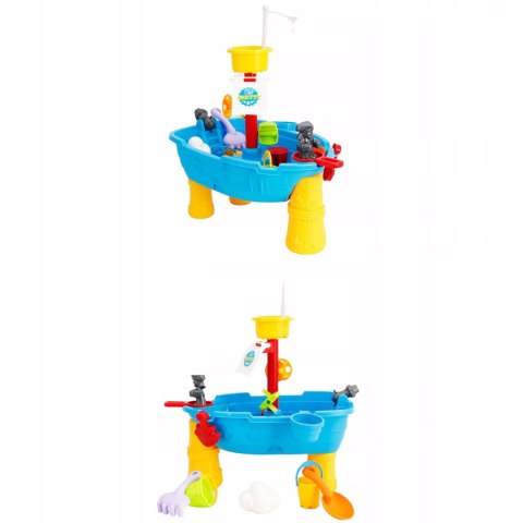 Stolik Piracki Do Wody I Piasku Zjeżdżalnia 15 Akcesoriów
