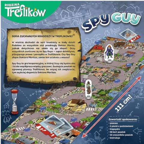 Gra Planszowa Rodzinna Spy Guy Rodzina Treflików Trefl 02298