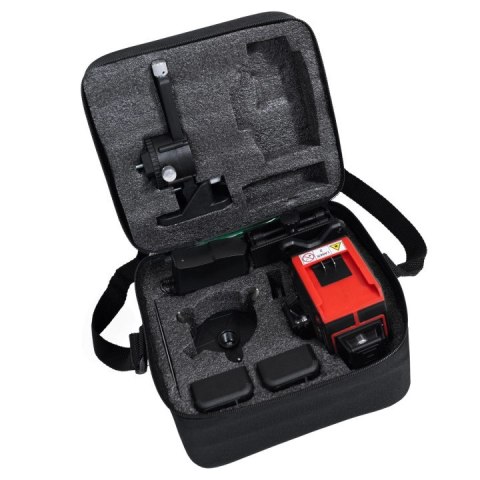Poziomica Laserowa 4D 360° Bauerkraft – Zielony Laser, Pilot, IP54, 16 Linii Poziomica Laserowa 4D 360° Bauerkraft – Zielony Laser, Pilot, IP54, 16 Linii