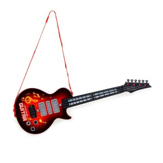 Gitara Dla Dzieci Z Oświetleniem LED – Interaktywna Gitara Muzyczna, 8 Melodii