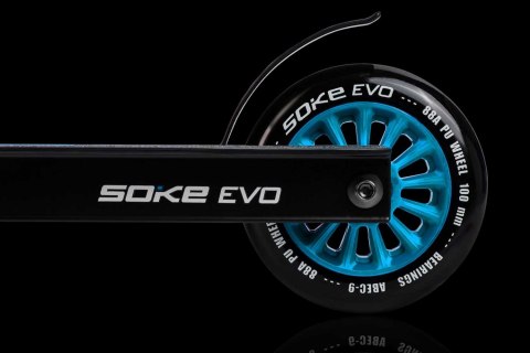 Hulajnoga Wyczynowa SOKE EVO ABEC-9 100 mm Stunt do Trików - Niebieska