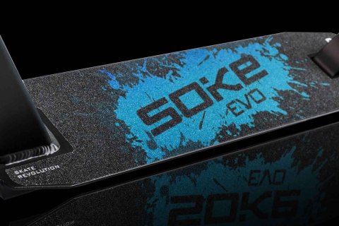 Hulajnoga Wyczynowa SOKE EVO ABEC-9 100 mm Stunt do Trików - Niebieska