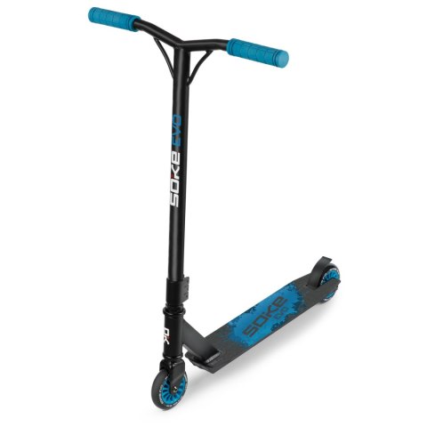 Hulajnoga Wyczynowa SOKE EVO ABEC-9 100 mm Stunt do Trików - Niebieska