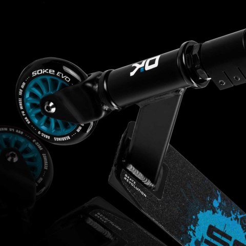 Hulajnoga Wyczynowa SOKE EVO ABEC-9 100 mm Stunt do Trików - Niebieska