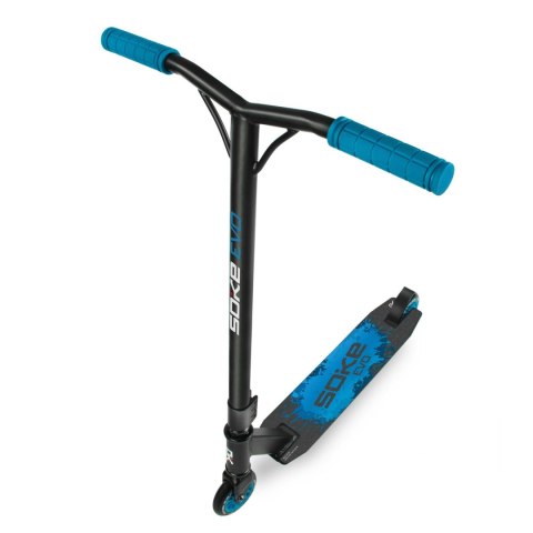 Hulajnoga Wyczynowa SOKE EVO ABEC-9 100 mm Stunt do Trików - Niebieska