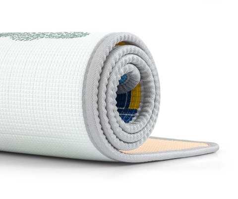 Mata Piankowa Zwijana Milly Mally KINDER Las i Miasto 120x178 cm