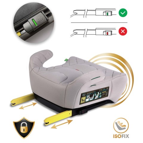 Fotelik Samochodowy, Podstawka, Siedzisko ISOFIX Louis I-Size 22 - 36 kg